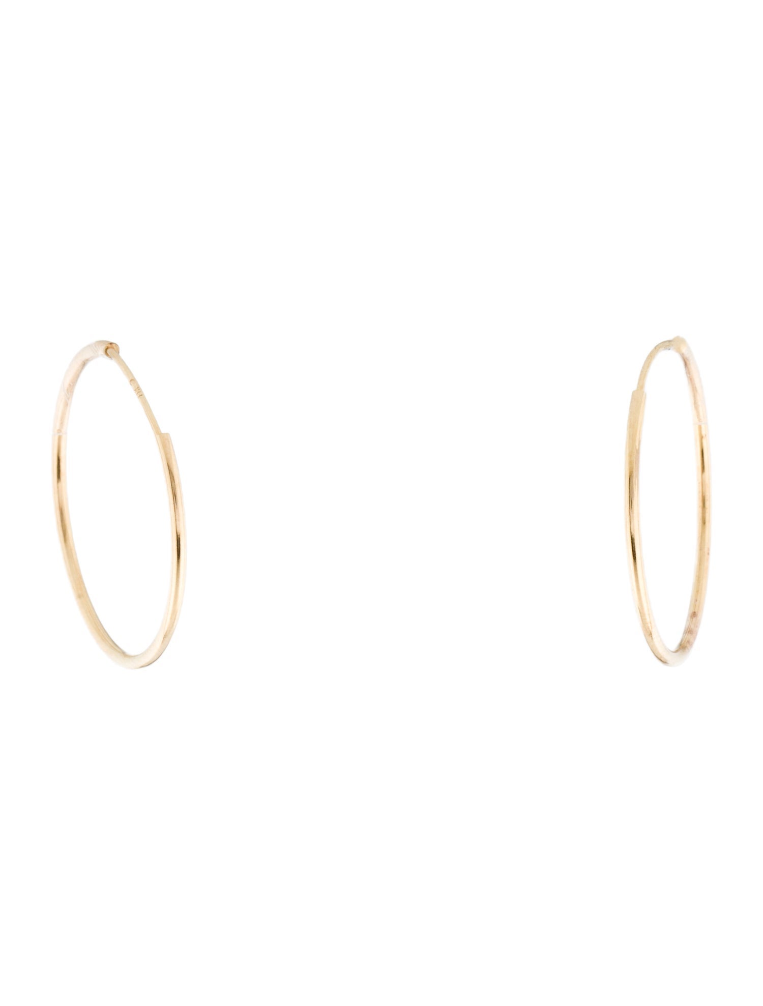 Mejuri 14K Large Hoop Earrings